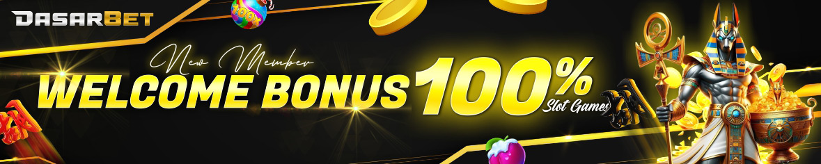 Welcome Bonus 100% DasarBet Slot777 Terpercaya